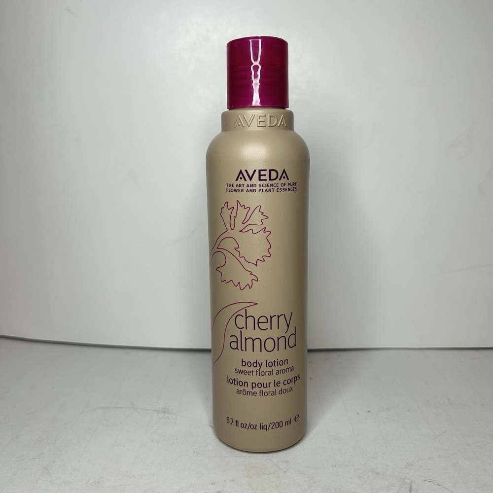 Aveda Cherry Almond Body Lotion Sweet Floral Aroma - 6.7 oz / 200 ml